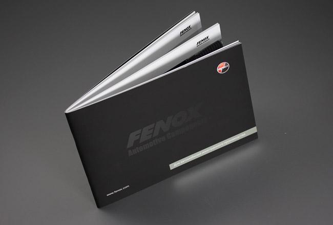 fenox汽车零部件品牌产品画册设计